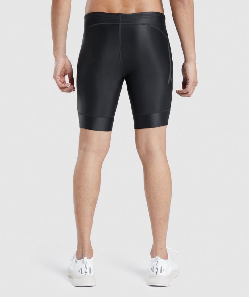 Men's Gymshark Apex Multi Shorts Black | NZ 4IPOCX